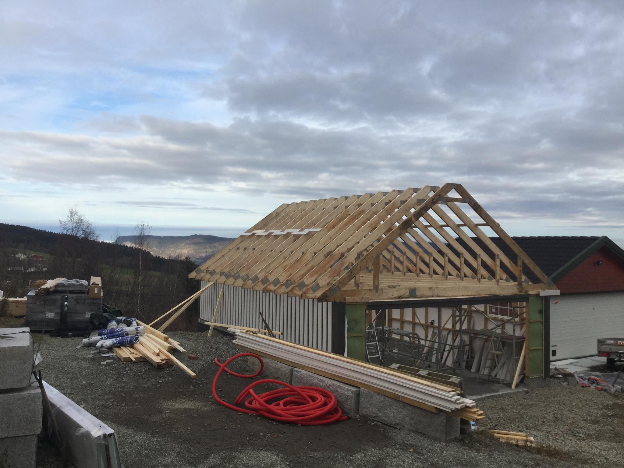 Building new roof